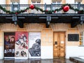 Entrance of State Museum of Oriental Art in Moscow