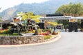 Entrance of the Taiwan Indigenous People Cultural Park Idepicting in Pintung county, Taiwan