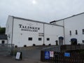 The entrance of the Talisker whisky distillery Royalty Free Stock Photo