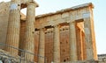 Entrance to the Acropolis Just Above the Theater Odeon of Herodes