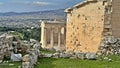 Temple Athenea Nike. The Acropolis of Athens Royalty Free Stock Photo