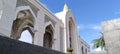 The entrance to the Al Falah Mosque is Batulicin Royalty Free Stock Photo