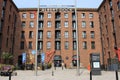 Entrance to Albert Dock, Liverpool, Merseyside.