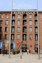 Entrance to Albert Dock, Liverpool, Merseyside.