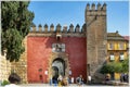 Entrance to Alcazar. Seville, Spain
