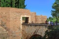 Entrance to the Alhambra via the New Bridge, Granada, Spain