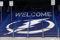 Entrance to the Amalie Arena