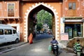 Entrance to the Amber village