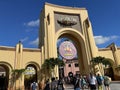 Entrance to amusement park Orlando Florida