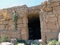 The entrance to the ancient structure