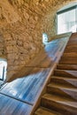 Entrance to ancient wine cellar in winery