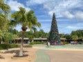 The entrance to Animal Kingdom at  Walt Disney World  in Orlando, Florida Royalty Free Stock Photo