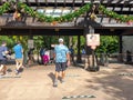 The entrance to Animal Kingdom at  Walt Disney World  in Orlando, Florida Royalty Free Stock Photo