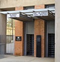 The entrance to the Apartheid Museum Royalty Free Stock Photo