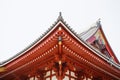 The entrance to Asakusa Temple and the old Sensoji Shrine