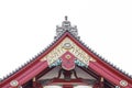 The entrance to Asakusa Temple and the old Sensoji Shrine