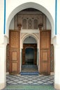 Entrance to Bahia Palace, Marrakech, Morocco Royalty Free Stock Photo