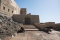 Entrance to the Bahla fort, Oman Sultanate Royalty Free Stock Photo