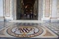 Entrance to the Basilica di San Giovanni in Laterano - Basilica of Saint John Lateran - in the city of Rome, Italy Royalty Free Stock Photo