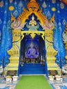 Entrance to the Blue Temple, Chiang Rai, Thailand