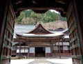 Entrance to a Buddhist Temple in koyasan