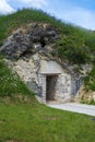 Entrance to the bunker