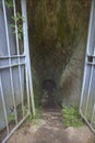 Entrance to the bunkercomplex of the Four Chimneys Royalty Free Stock Photo