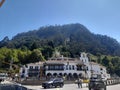 Entrance to cable car to Mount Monserrate Bogota Colombia