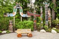 Entrance to Capilano River Regional Park, Vancouver Royalty Free Stock Photo