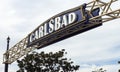 Entrance to Carlsbad in California