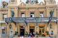 An entrance to the Casino Monte Carlo, Monaco Royalty Free Stock Photo