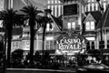 Entrance to Casino Royale hotel at central part of Strip