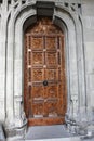 Entrance to the cathedral in Constance Royalty Free Stock Photo