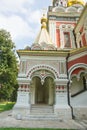 Entrance to the Cathedral the Nativity of Christ on Shipka Royalty Free Stock Photo
