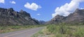 An Entrance to Cave Creek, Chiricahua Mountains Royalty Free Stock Photo