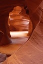 A cave in a Arizon slot canyon