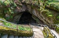 The Entrance to the Caves Mouth at Mammoth Cave National Park Royalty Free Stock Photo