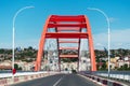 Entrance to Cernavoda city, Romania