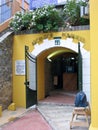 Entrance to the Cerro Polanco elevator in ValparaÃÂ­so