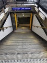 Entrance to Chancery Lane Tube Station, London UK