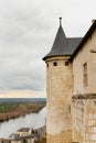 Entrance to Chinon castle