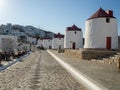 The entrance to Chora of Astypalaia with the beautiful tradition