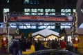 Entrance to the Christkindlmarket in Chicago Illinois.