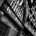 Entrance To The Closed And Derelict Piccadillly Line Strand London Underground Station