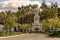 Entrance to The Commons shopping center in Calabasas, California.