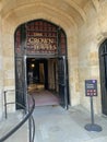 Entrance to the Crown Jewels in Tower of London Royalty Free Stock Photo