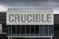 Entrance to the Crucible Theatre, Sheffield, South Yorkshire, UK - September 2013