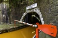 Entrance to the current Thomas Telford Harecastle Tunnel Royalty Free Stock Photo