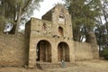 Entrance to Debre Berhan Selassie church territory in Gondar, Ethiopia Royalty Free Stock Photo