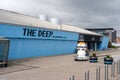 The entrance to The Deep aquarium in the city of Kingston upon Hull, UK